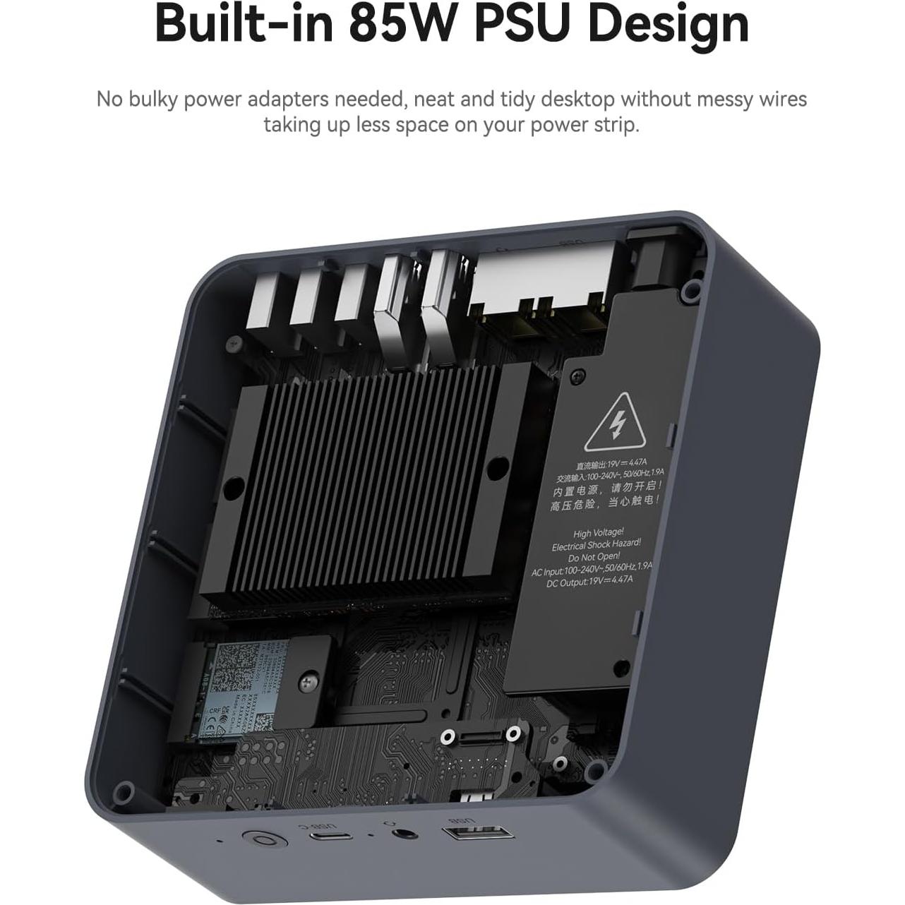 Mini PC Beelink EQI i5-1235U 32GB RAM 1TB SSD WiFi 6