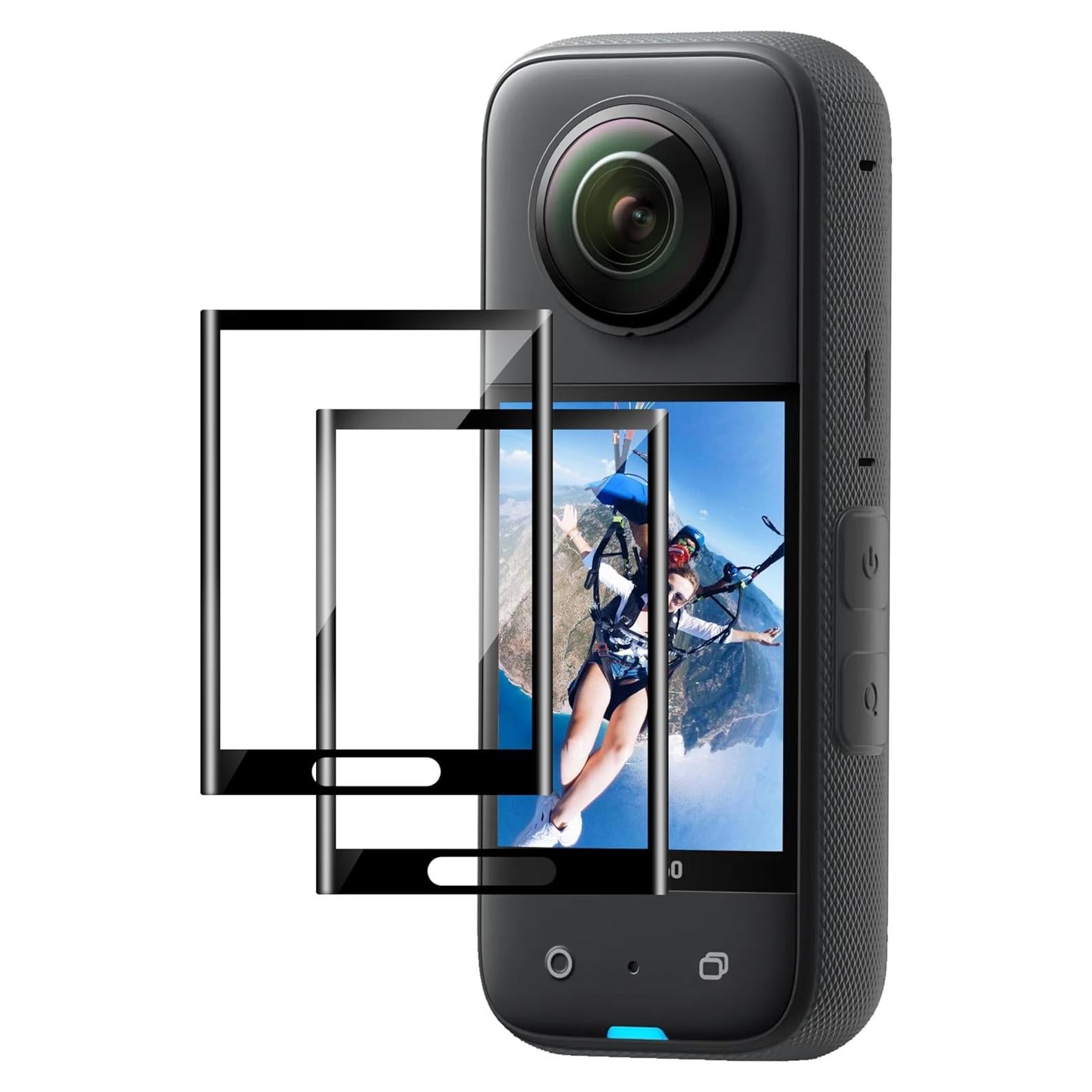 Protector de Pantalla Vidrio Templado FitStill para Insta360 X3