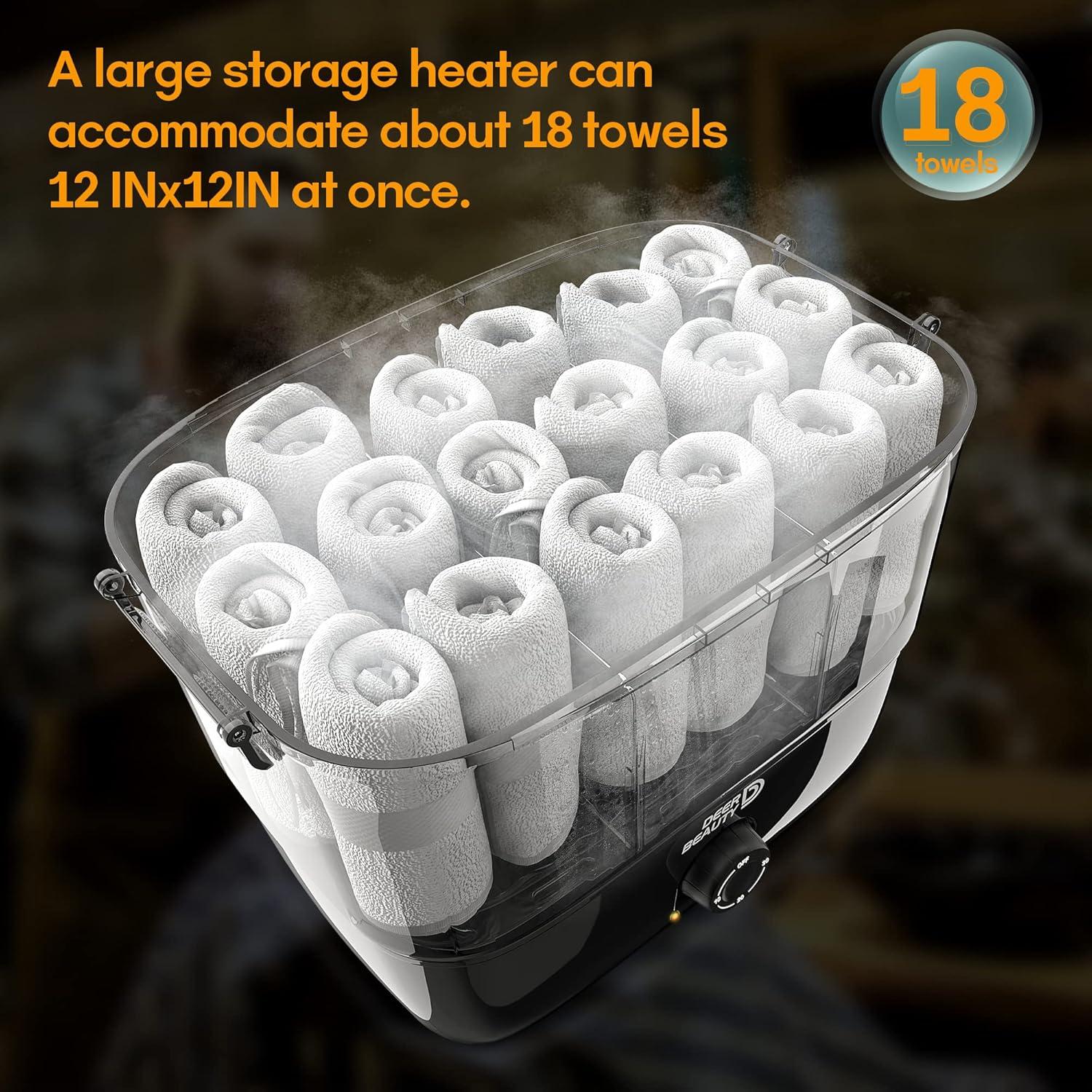 Calentador de Toallas Kingwin JY-530 600W 18 Toallas Negro