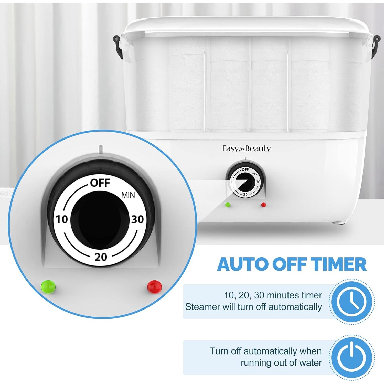 Calentador de Toallas EasyinBeauty 5L Portátil 16 Toallas