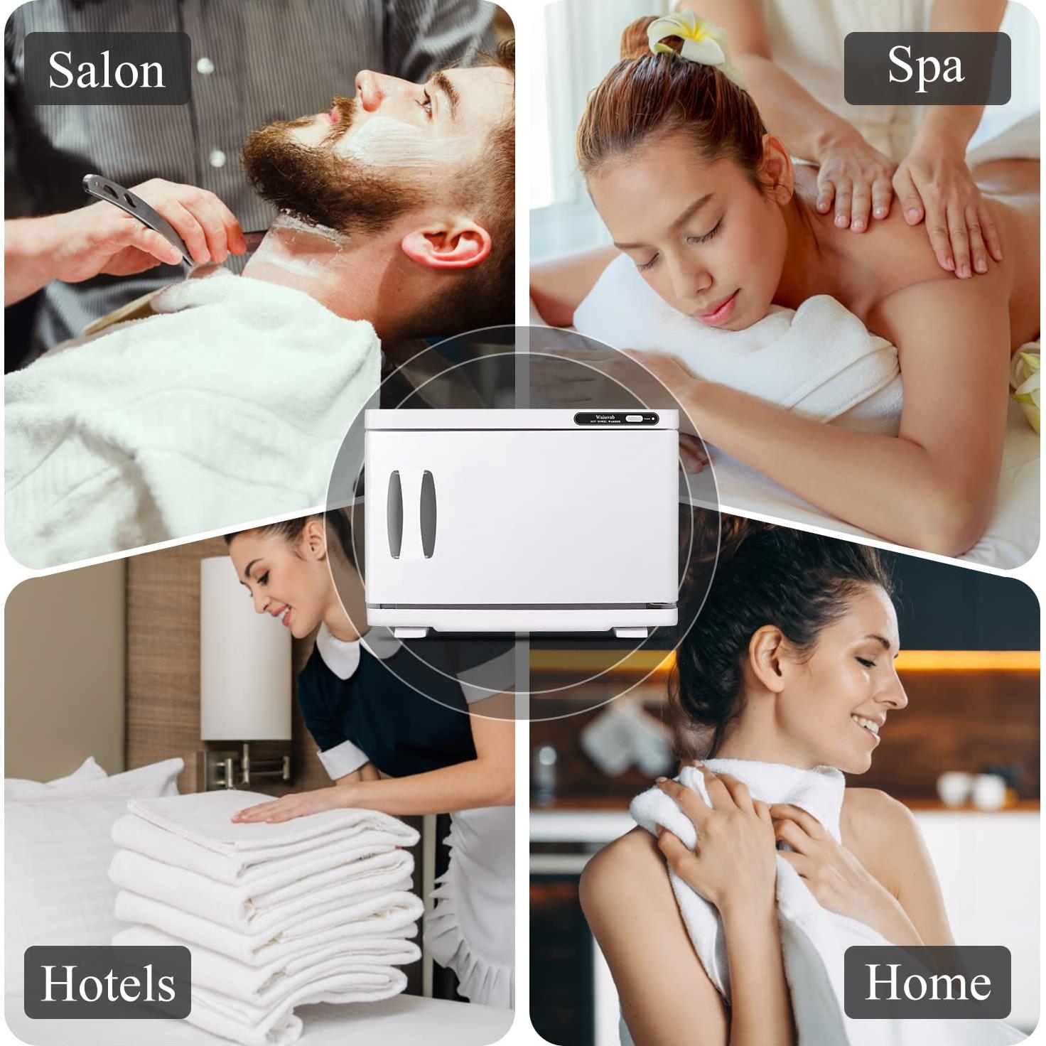 Armario Calentador de Toallas Wuissvnb A01 8L Blanco