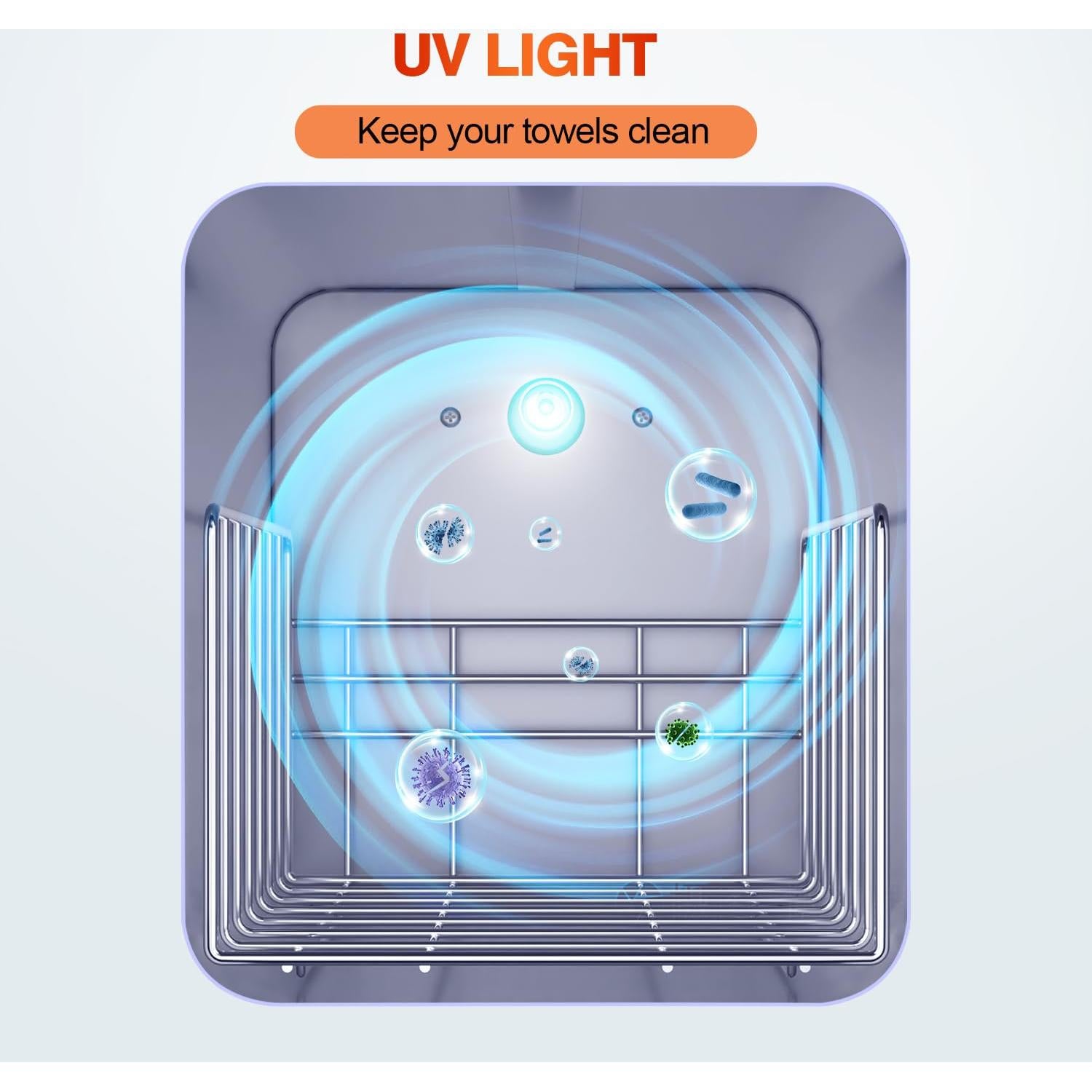 Armario Calentador de Toallas StateRiver 5L Blanco para Spa