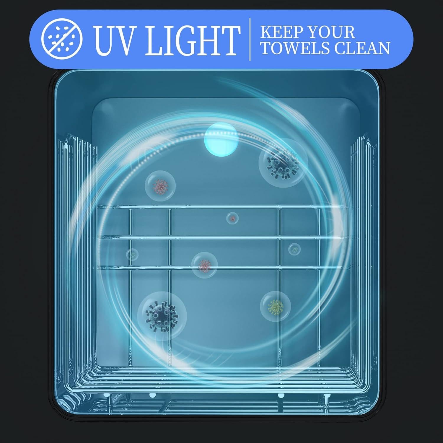 Calentador de Toallas 5L Asiakarn RTD-8A para Spa y Hogar