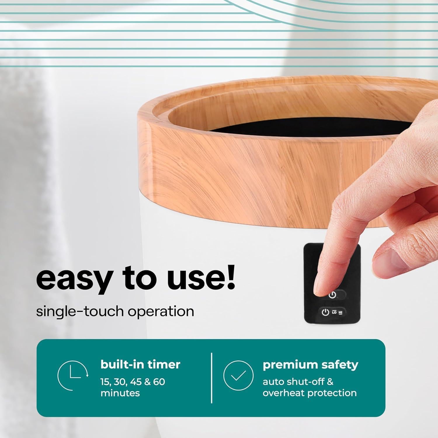 Calentador de Toallas SereneLife SLTLWS750 - Spa y Baño