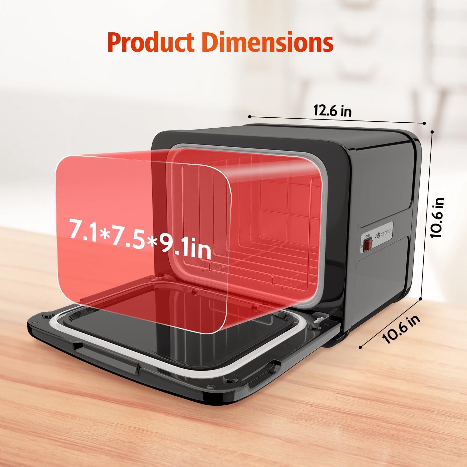 Calentador de Toallas Profesional StateRiver 8.5L Negro