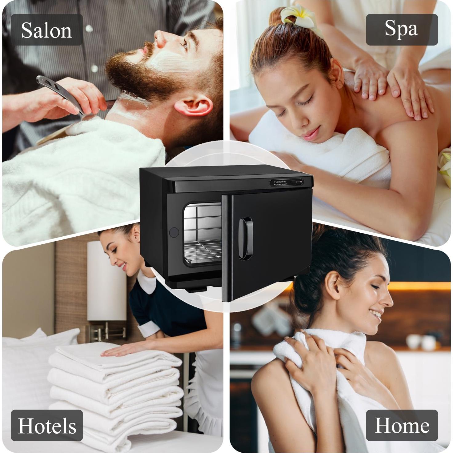 Calentador de Toallas Profesional Fuehomue 8L Compacto Spa