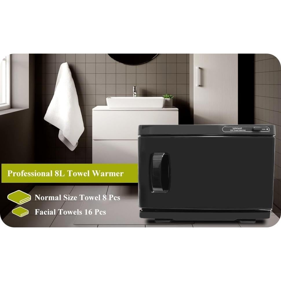 Calentador de Toallas Profesional Lailelaodi 8L Portátil
