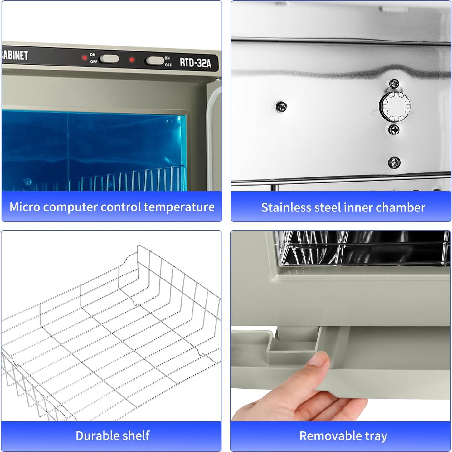 Calentador de Toallas Sannewstartu 32L Blanco Profesional