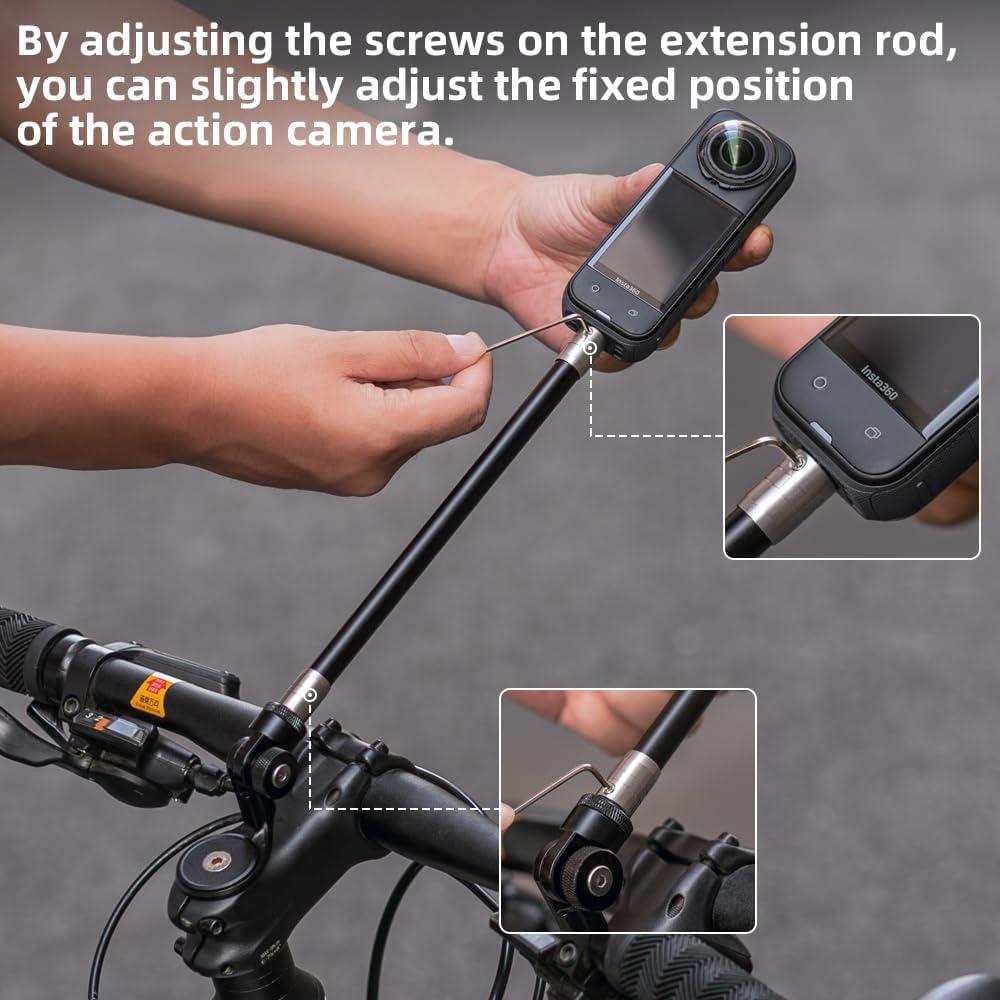 Soporte de Manillar para Bicicleta GUOYU 28.6 mm Ajustable