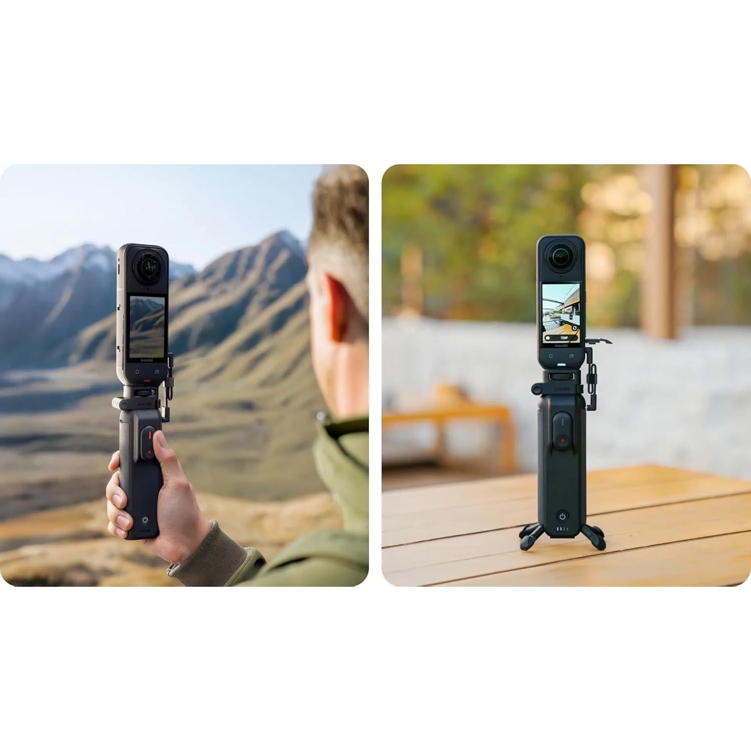 Mango de Poder FOMO Insta360 para X3/X4/X5 con Batería 6100mAh