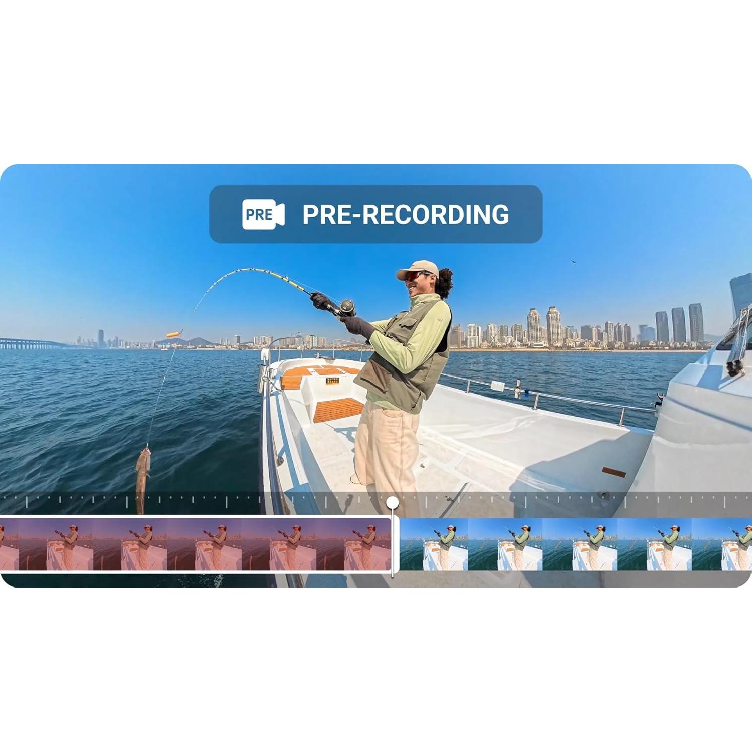 Mango de Poder FOMO Insta360 para X3/X4/X5 con Batería 6100mAh