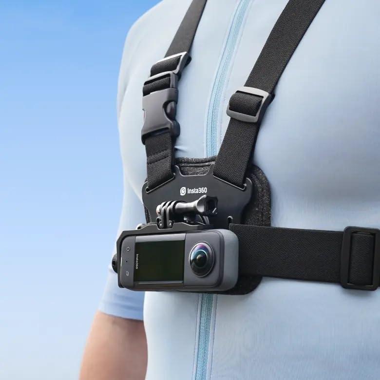 Montaje Horizontal de Acción Insta360 X4/X3/X2 - Aluminio