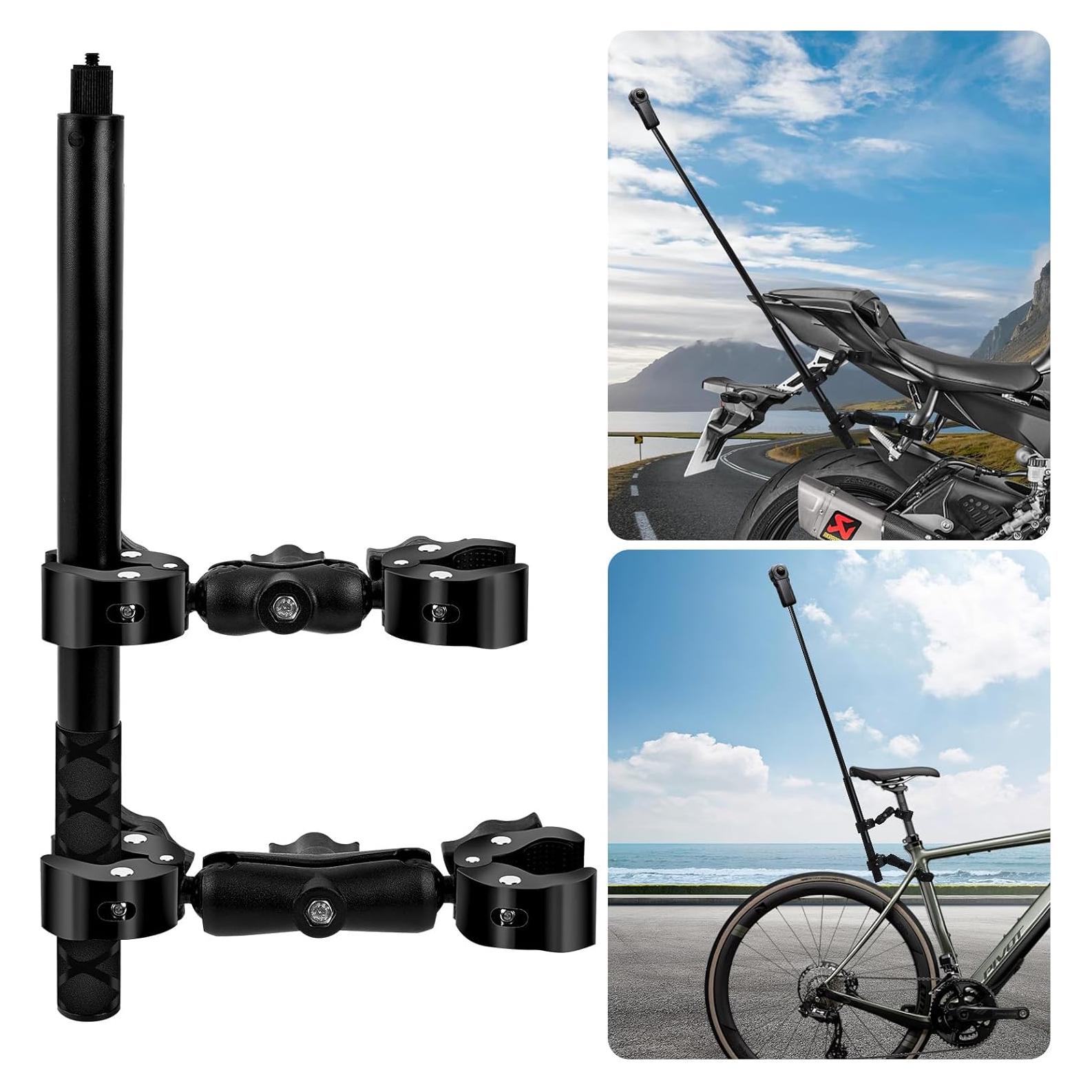 Soporte de Manillar para Motocicleta Kalofaye con Palo de Selfie 154.94 cm