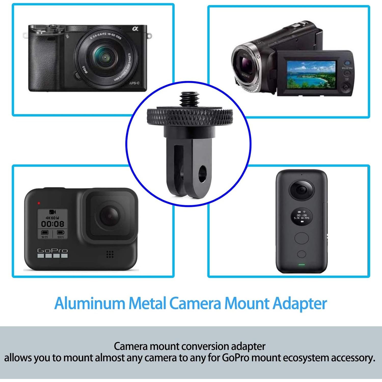 Soporte de Abrazadera Flexible Jaws SRUIM para Cámaras