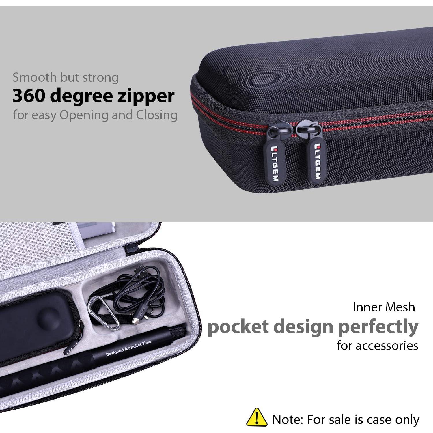 Funda Dura EVA LTGEM para Cámara de Acción Insta360 ONE X3/X2