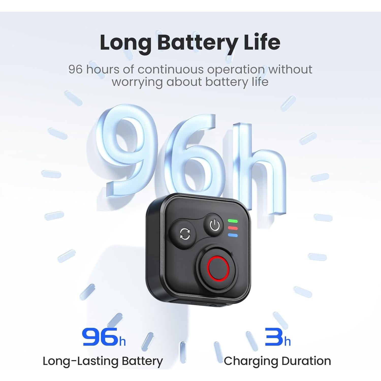 Control Remoto Bluetooth Ruichipower para Cámaras de Acción - 50m