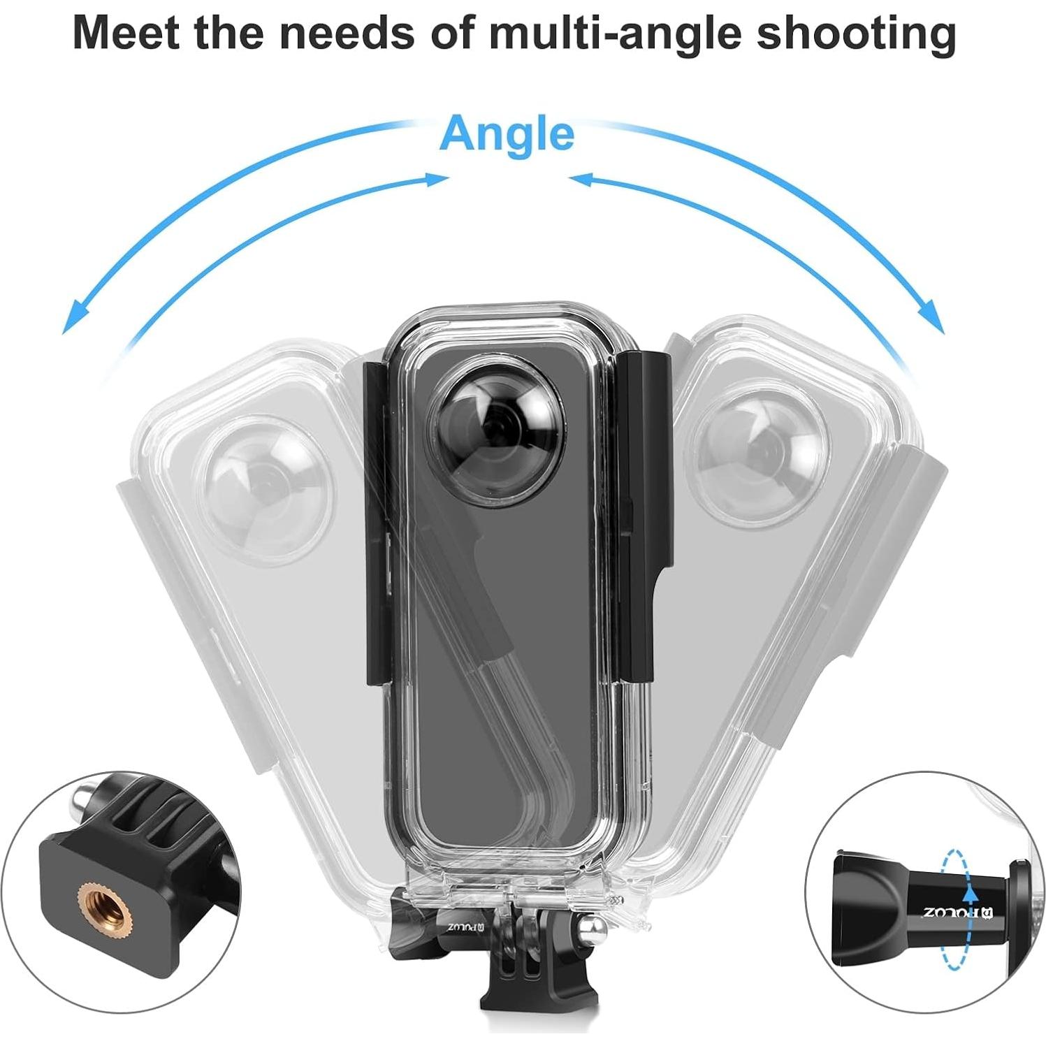 Funda Impermeable Puluz para Insta360 X3 - Buceo 30m