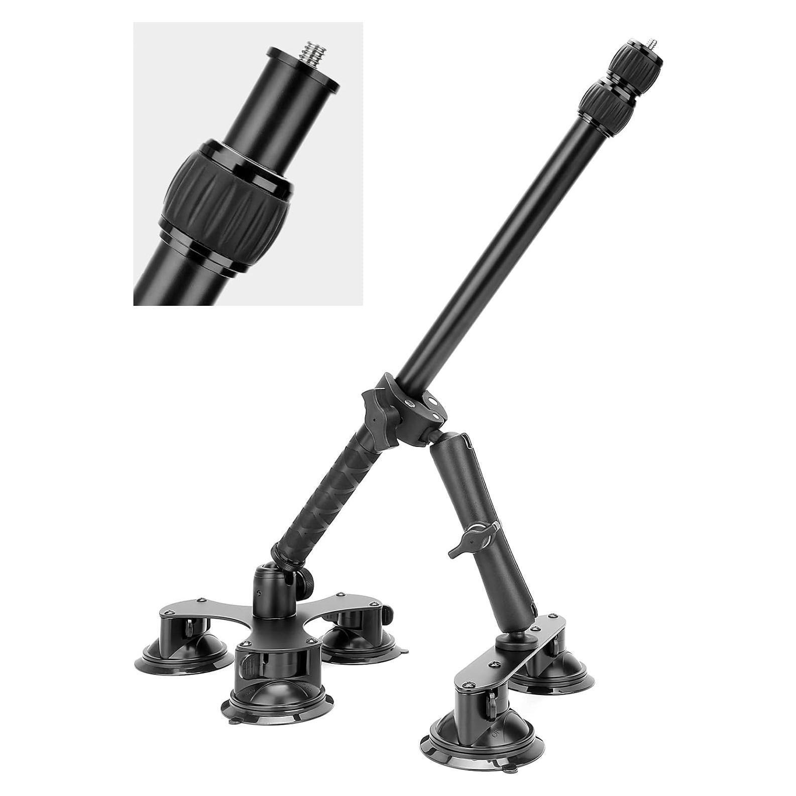 Kit de Montaje de Coche 5 en 1 Vamson para Cámaras de Acción