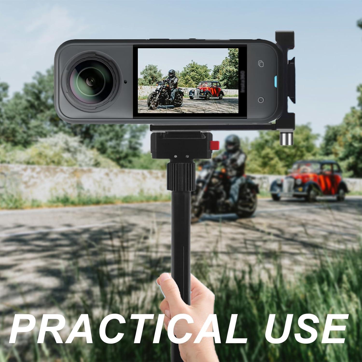 Soporte Vertical-Horizontal SRUIM para Insta 360 X5 X3 X2