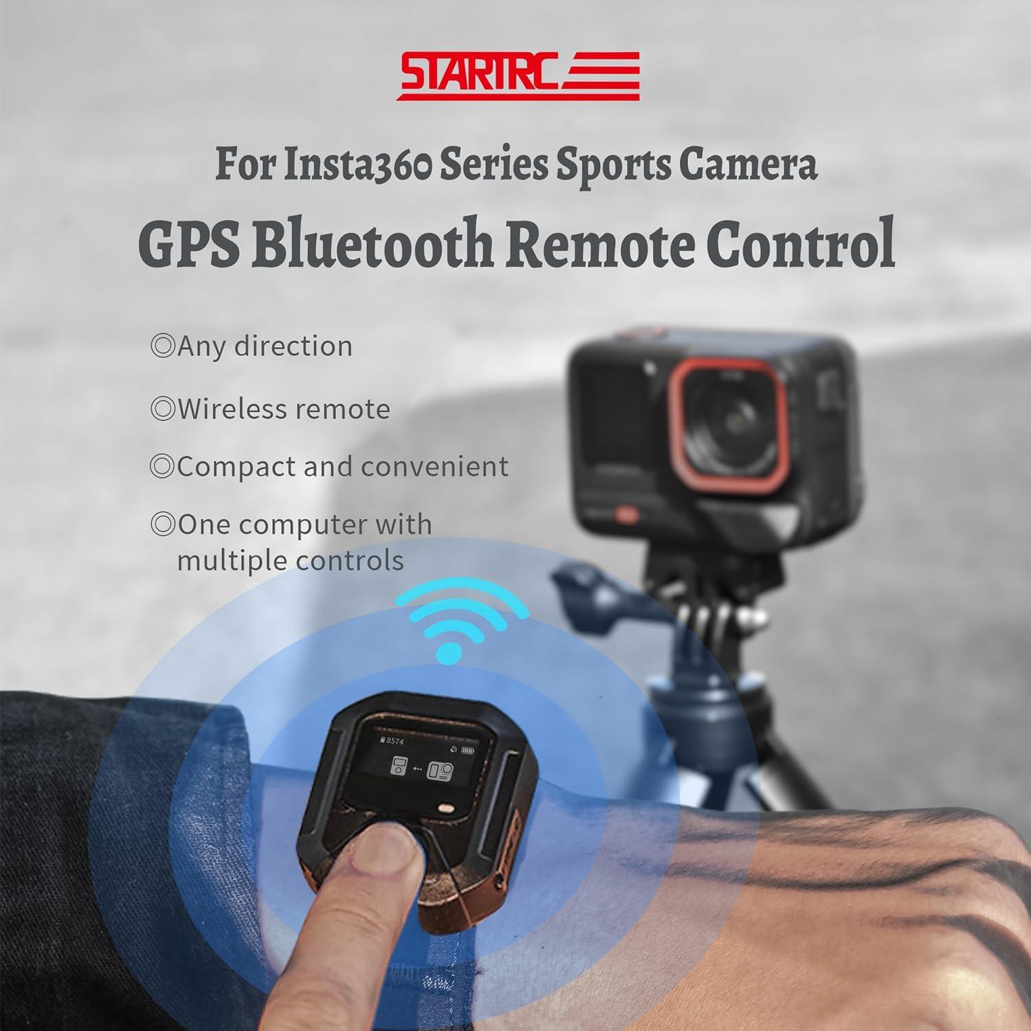 Control Remoto GPS Insta360 X5/X4/X3/ONE X2/RS/ACE Pro