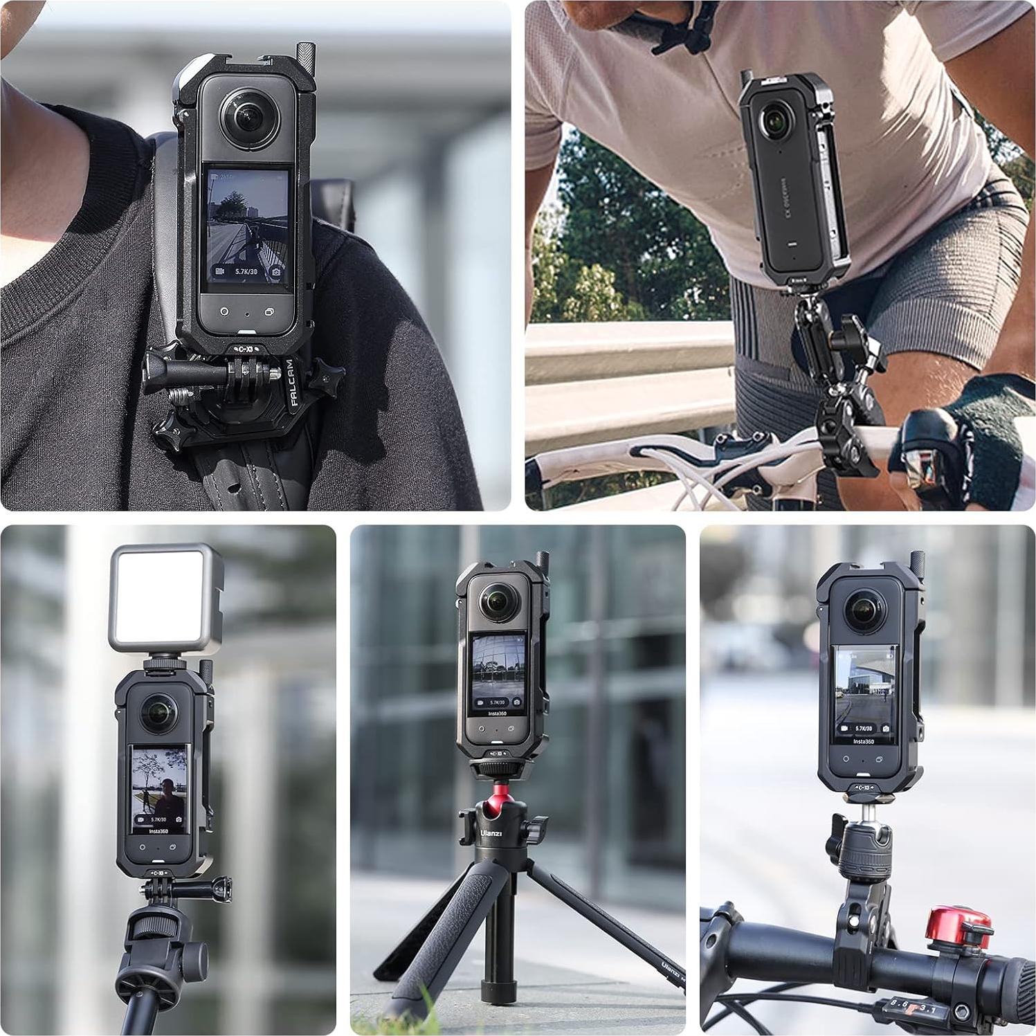Jaula Protectora ULANZI C-X3 para Insta360 X3 con Accesorios