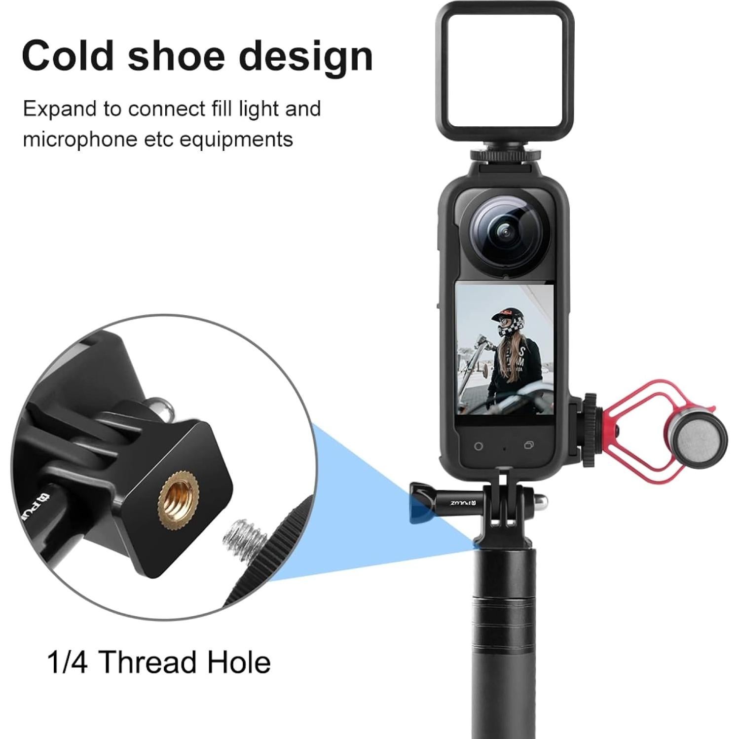 Marco Protector PULUZ para Insta360 X3 - Funda Antidesgaste