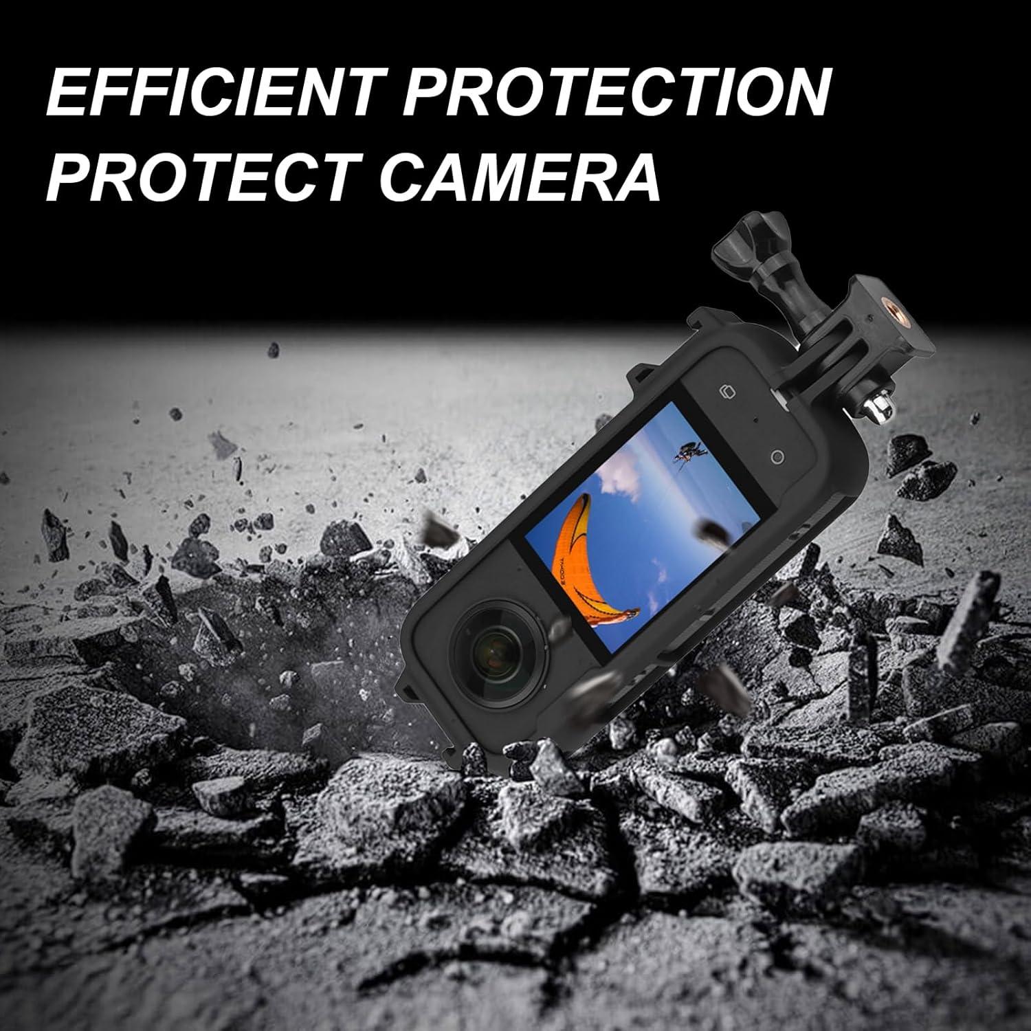 Marco Protector para Insta360 X3 con Funda de Lente SRUIM