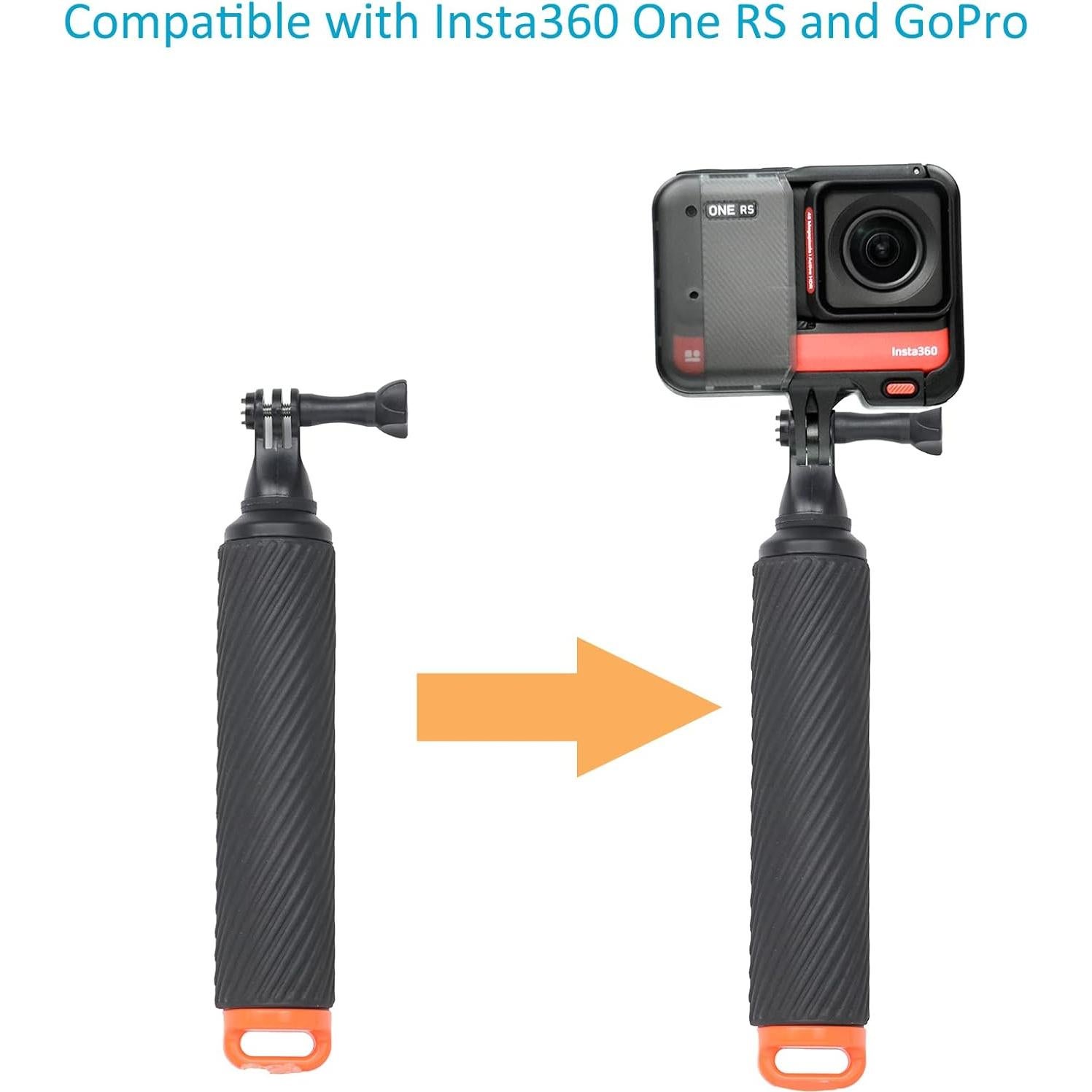 Accesorio Flotante para Cámaras de Acción Insta360 y GoPro