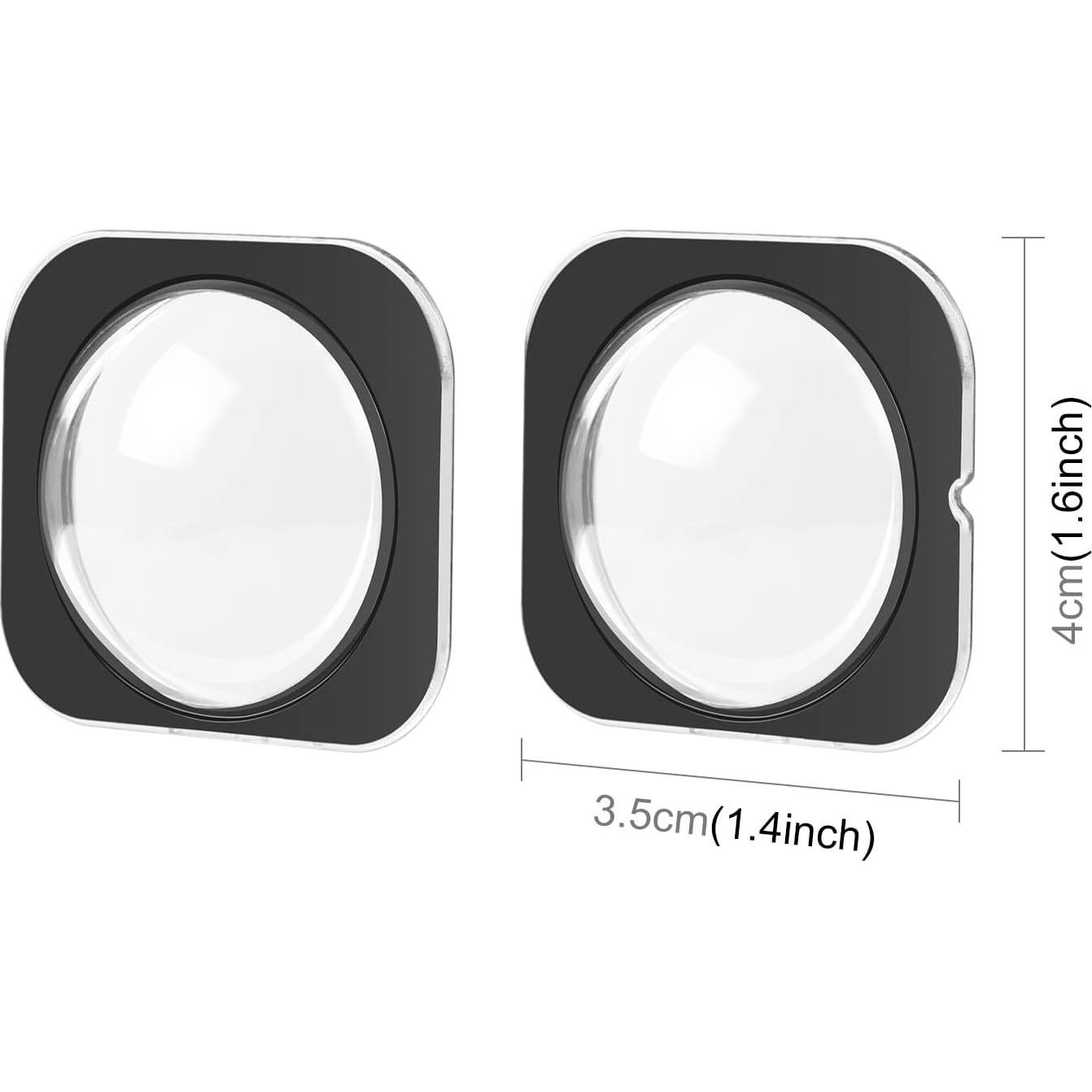 Protector de Lente Adhesivo PULUZ para Insta360 X3 Vidrio Templado