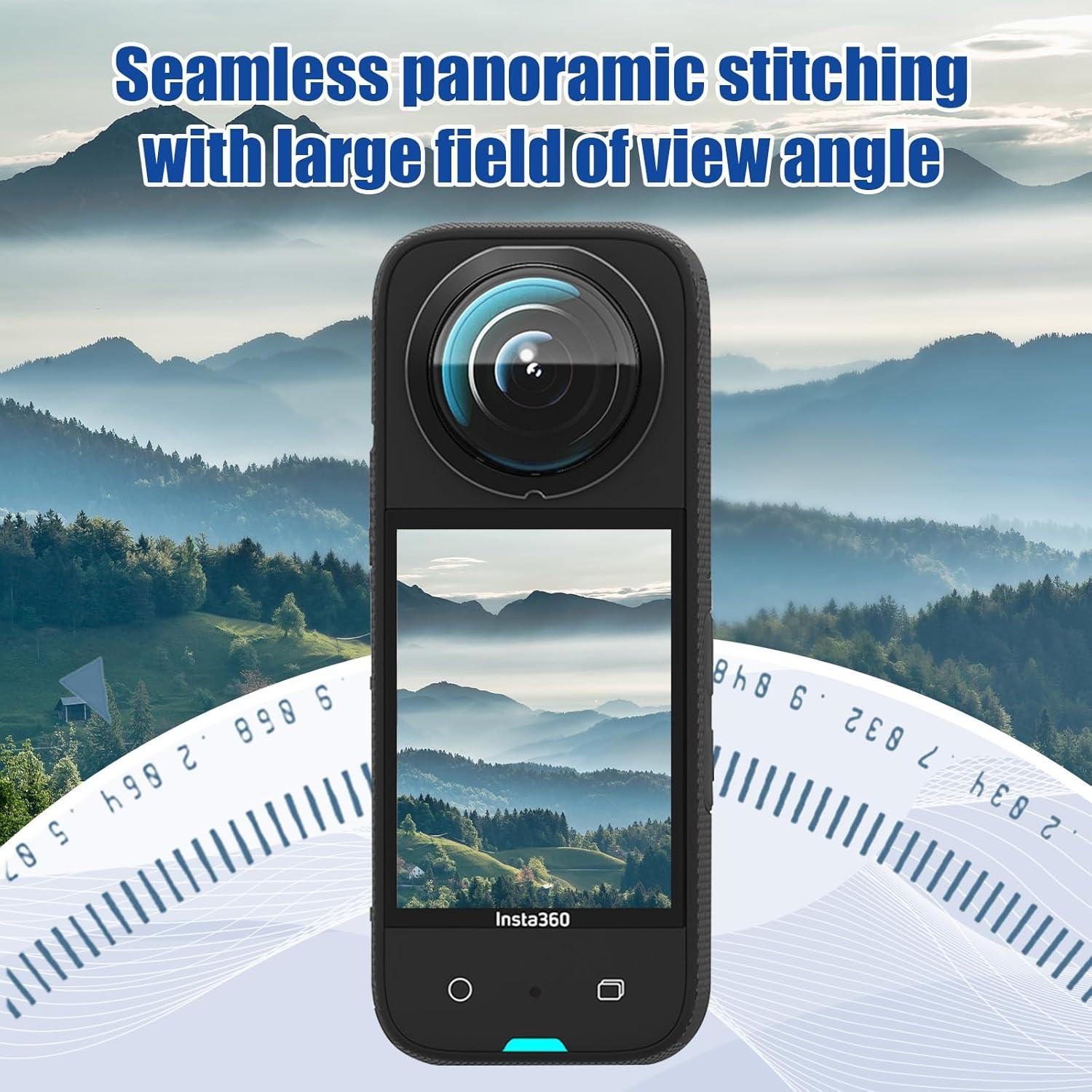 Protectores de Lente y Pantalla JZW-Shop para Insta 360 X3