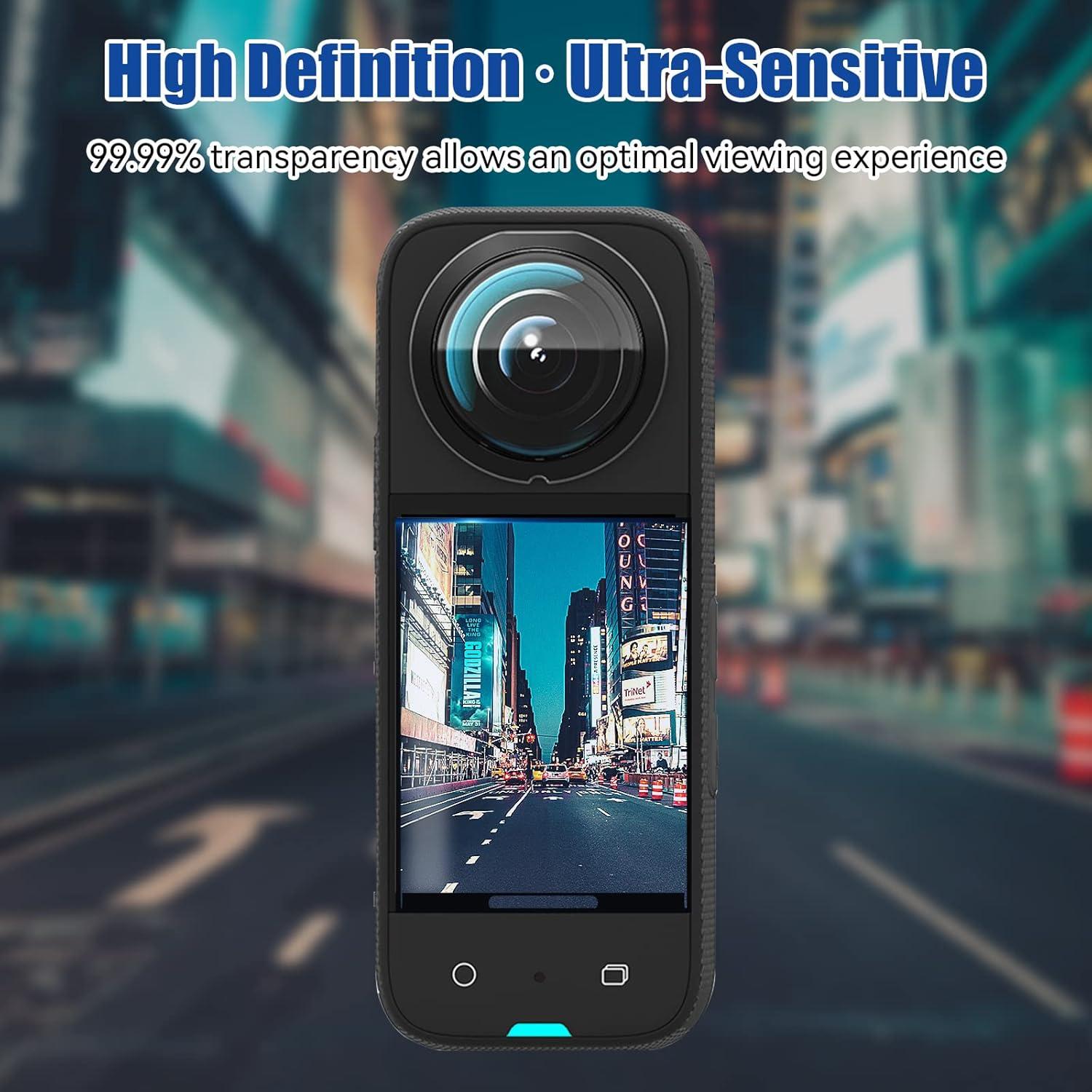 Protectores de Lente y Pantalla JZW-Shop para Insta 360 X3