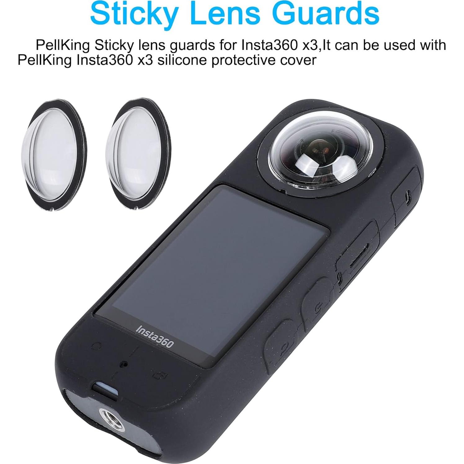 Kit de Accesorios PellKing para Cámara Insta360 X3