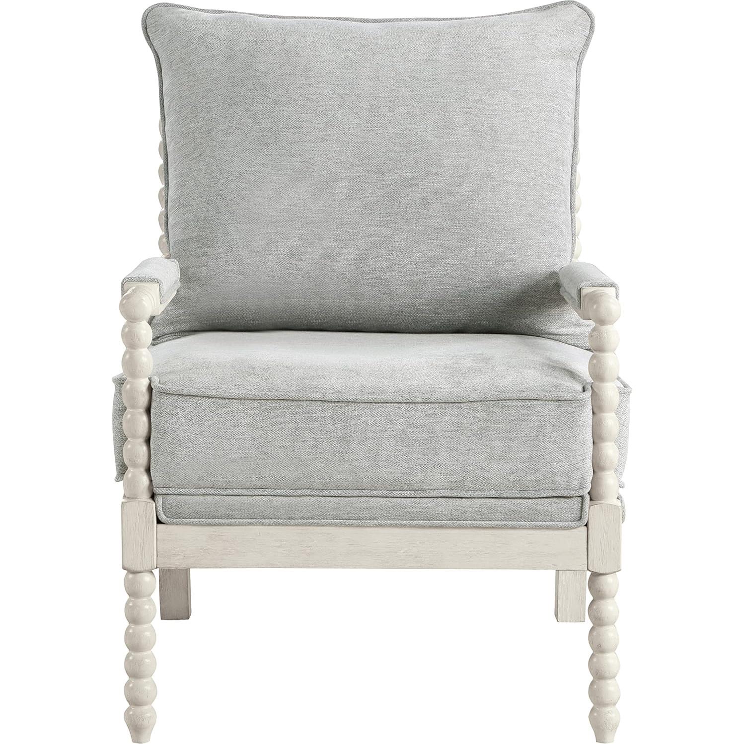 Silla de Acento Kaylee Spindle OSP Home Furnishings Gris