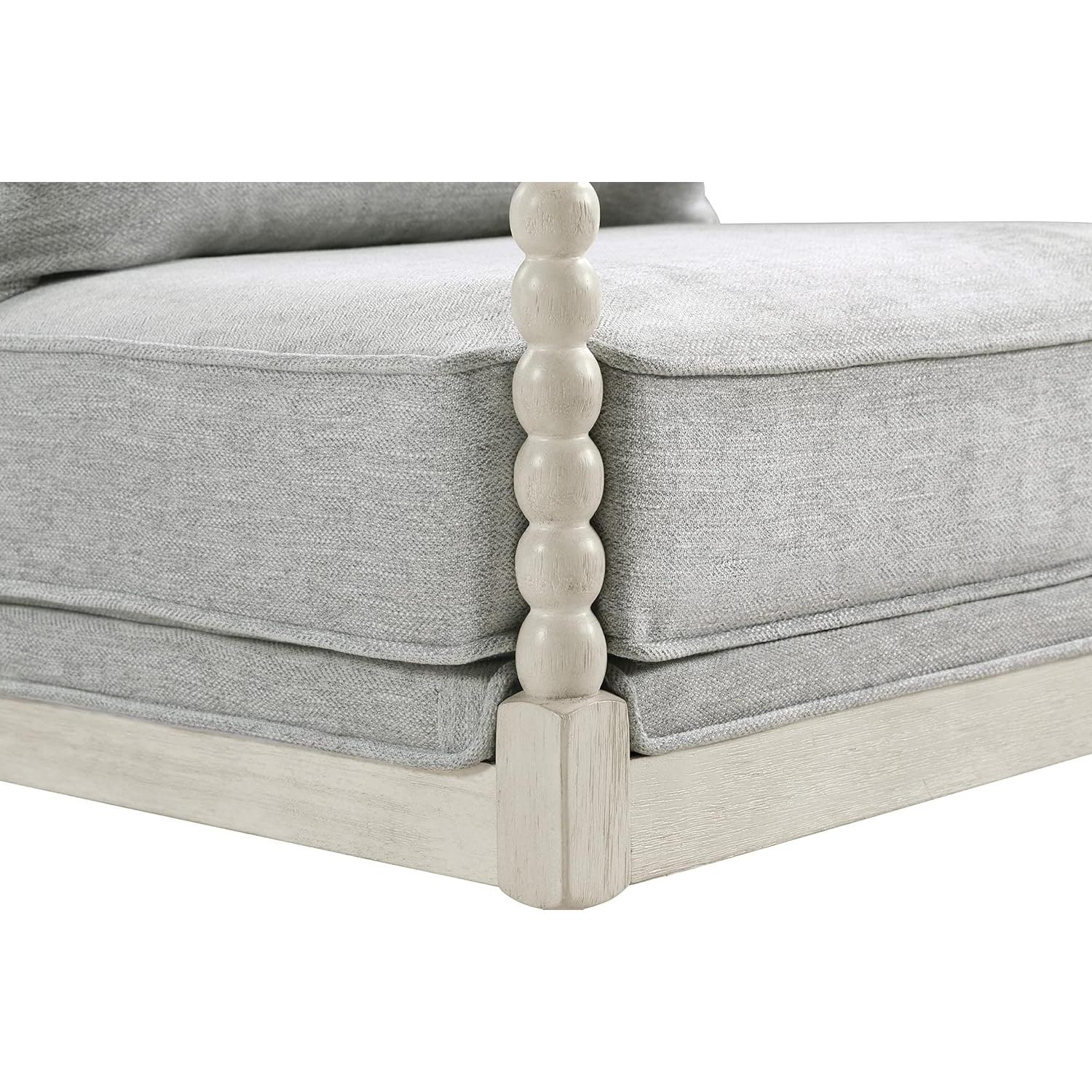 Silla de Acento Kaylee Spindle OSP Home Furnishings Gris