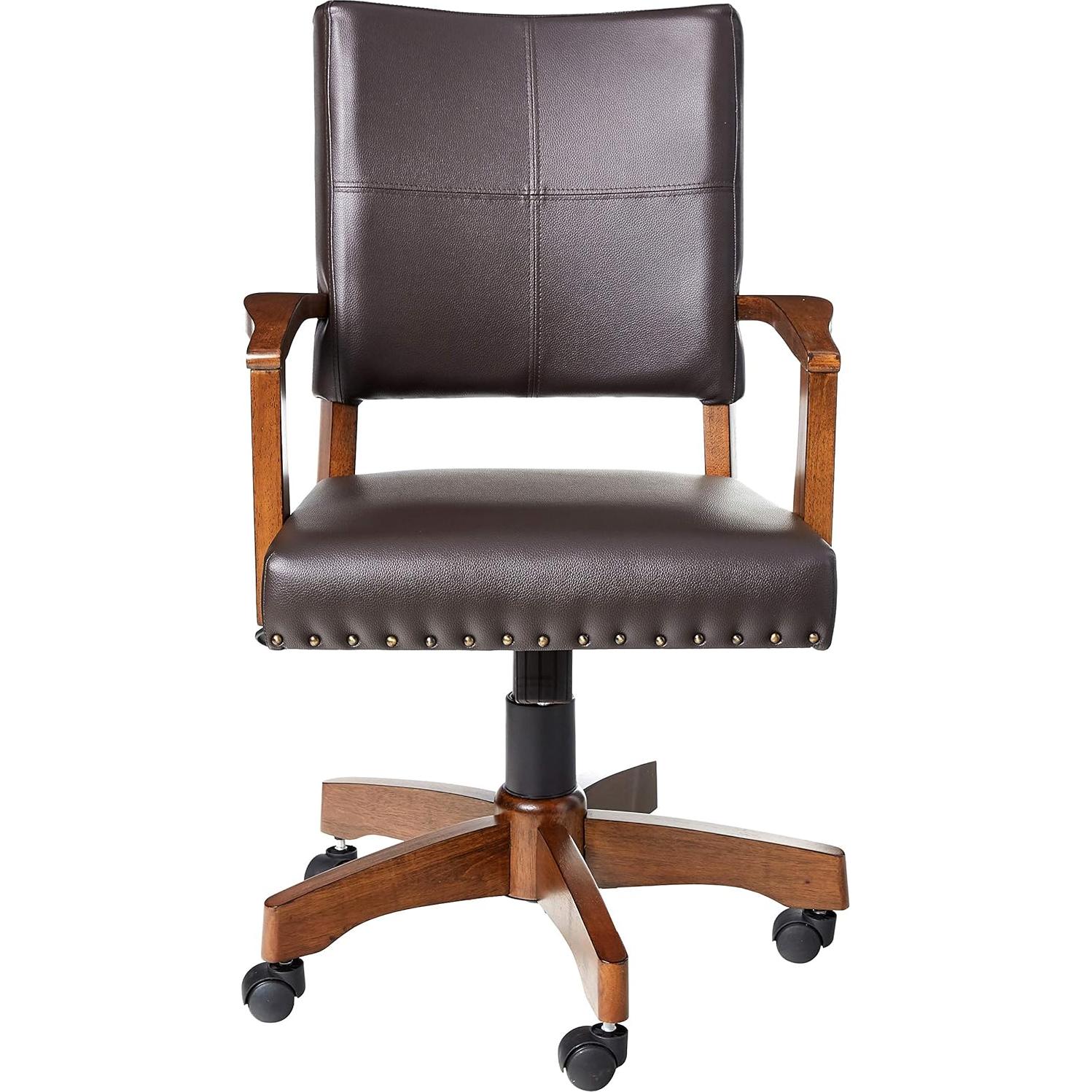 Silla de Banquero Deluxe OSP Home Furnishings Cuero Espresso