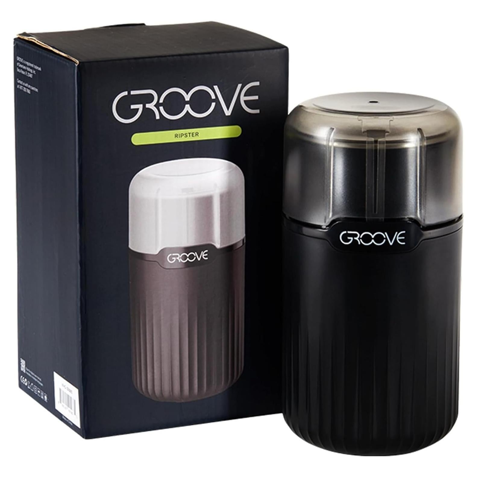 Molino Eléctrico Groove Ripster 30,000 RPM Acero Inoxidable