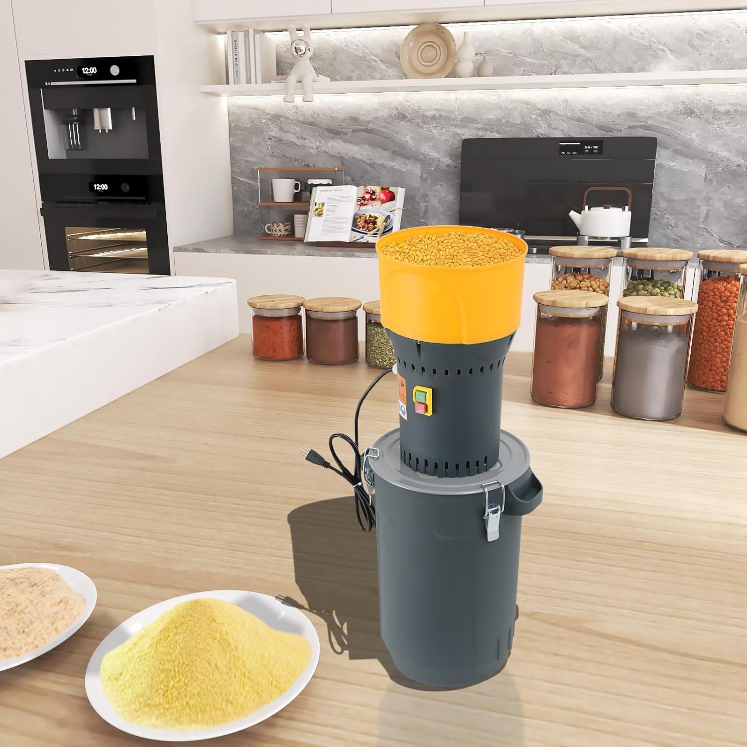 Molino de Granos Eléctrico EODSAD 25L 1000W con 5 Tamices