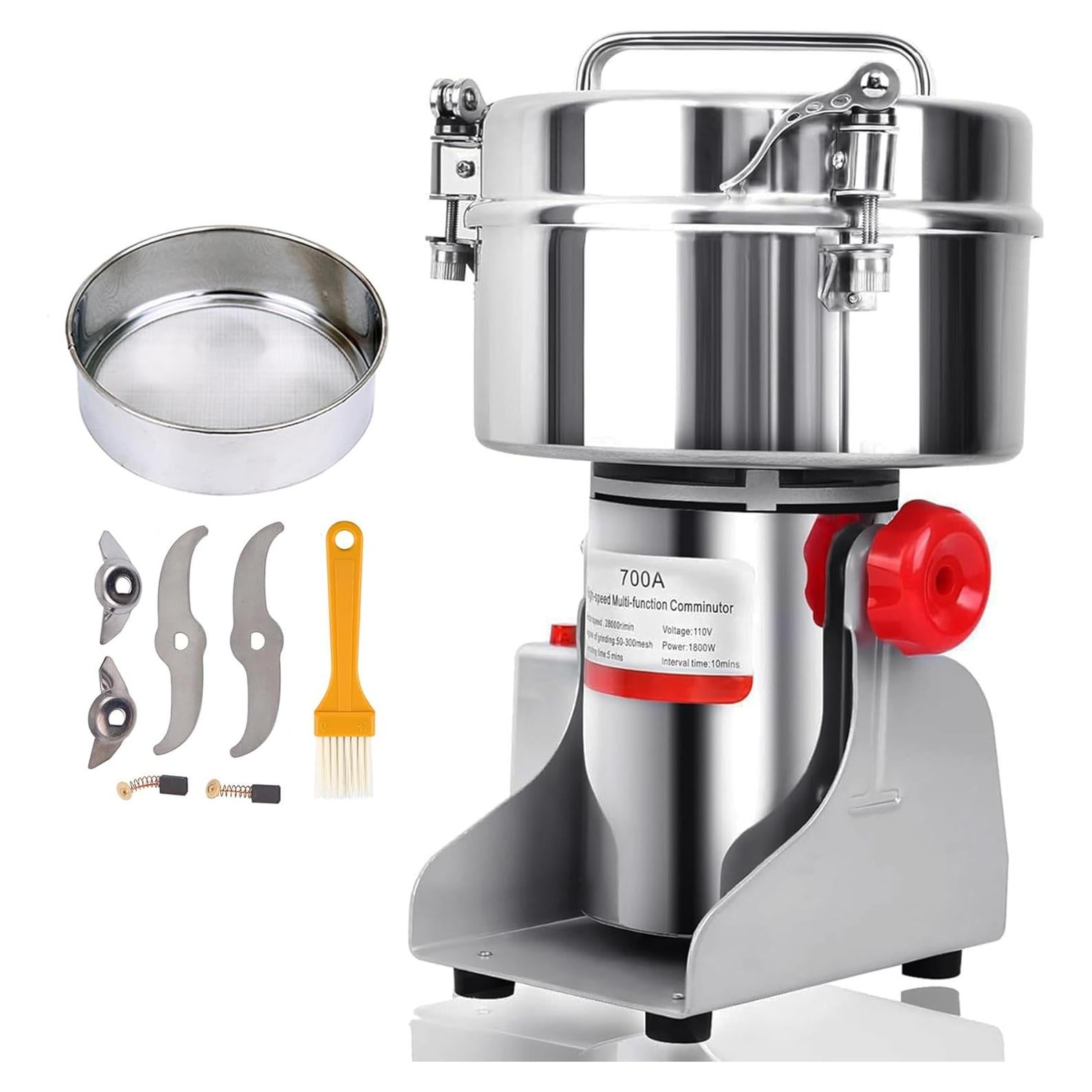 Molinillo Eléctrico de Granos Samger 700g 1800W Alta Velocidad