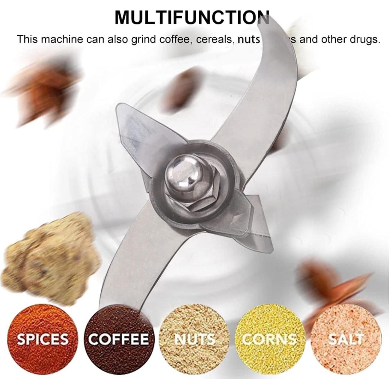 Molinillo Eléctrico de Granos Samger 700g 1800W Alta Velocidad