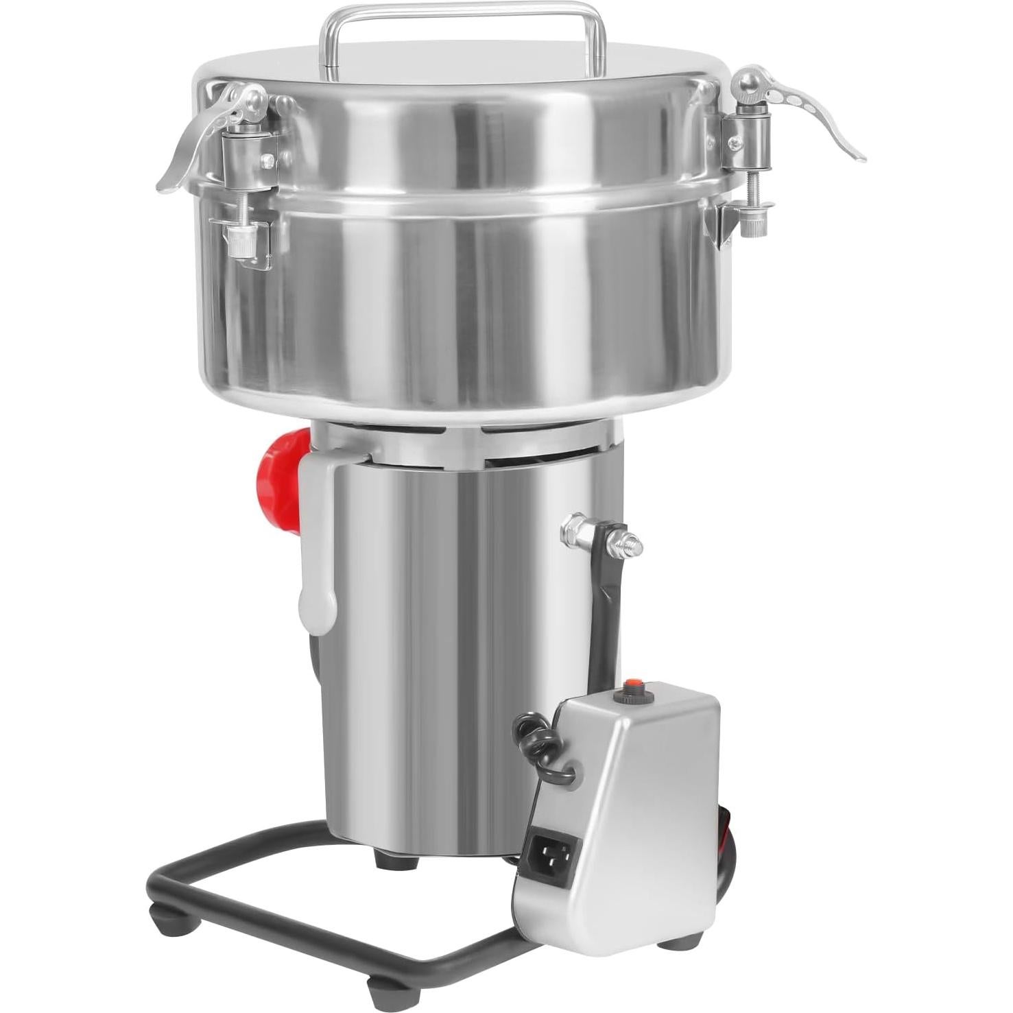 Molino de Granos Eléctrico Ahulin 4500g 5000W Acero Inoxidable