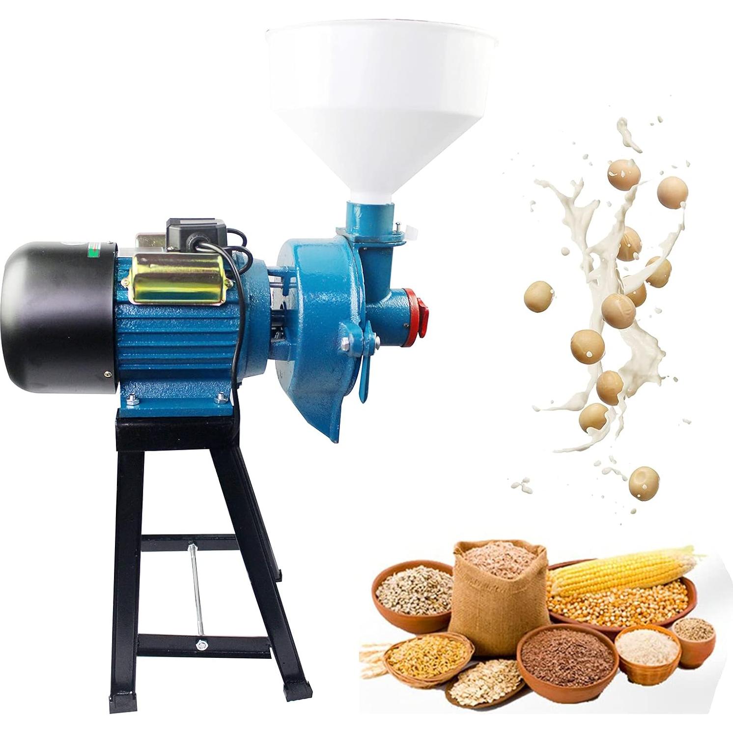 Molino de Grano Eléctrico Treliamd 2200W Comercial Ajustable