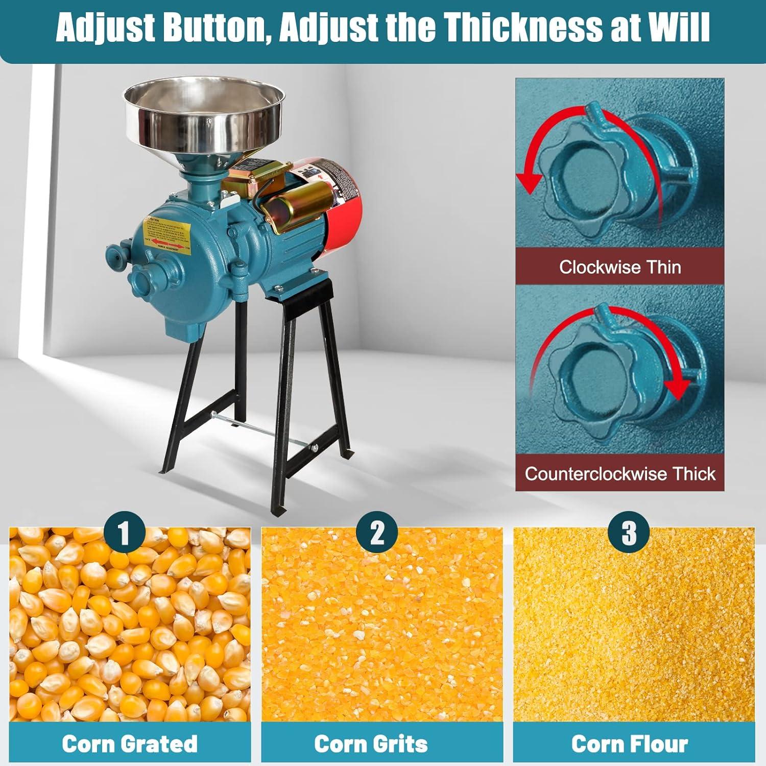 Molinillo Eléctrico SLSY 3000W 110V para Granos Secos