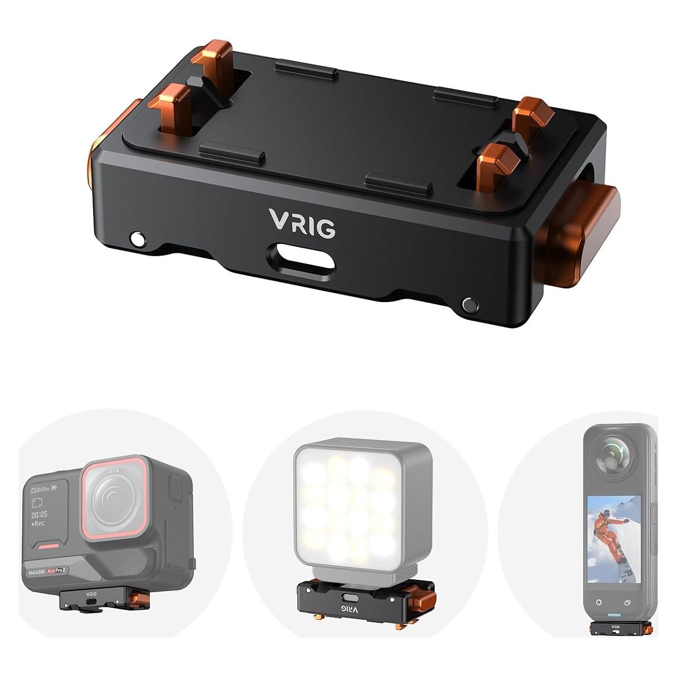 Adaptador de zapata fría VRIG con liberación rápida magnética