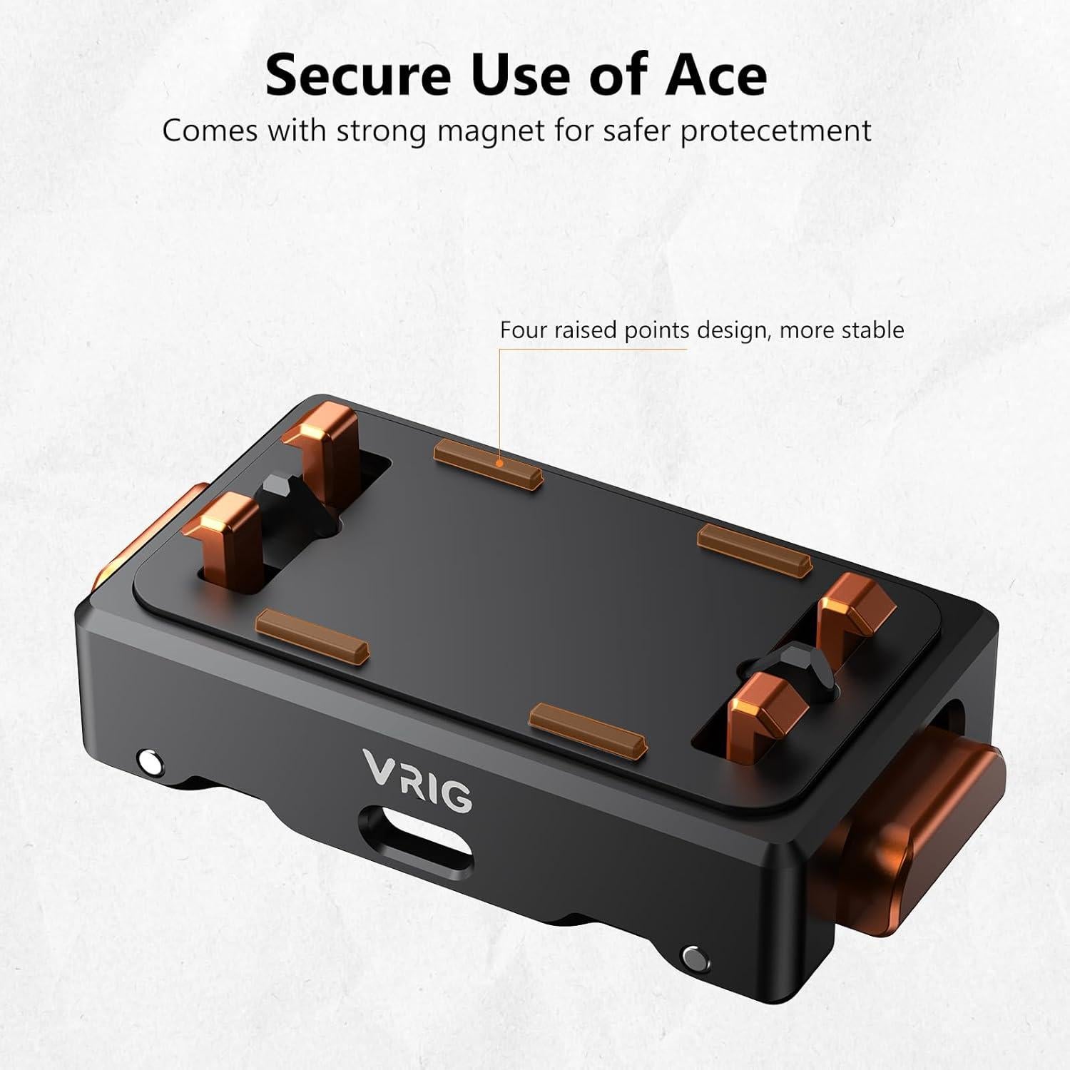 Adaptador de zapata fría VRIG con liberación rápida magnética