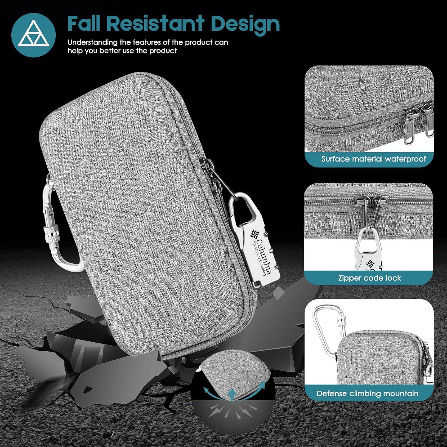 Kit 7en1 Accesorios para Insta360 X3 - Funda, Lentes, Bolsa