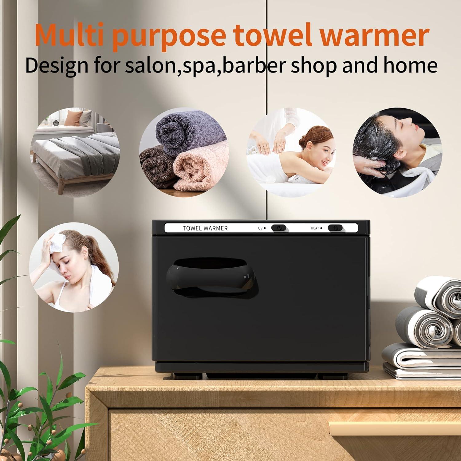 Calentador de Toallas Profesional Asiakarn 8L Negro