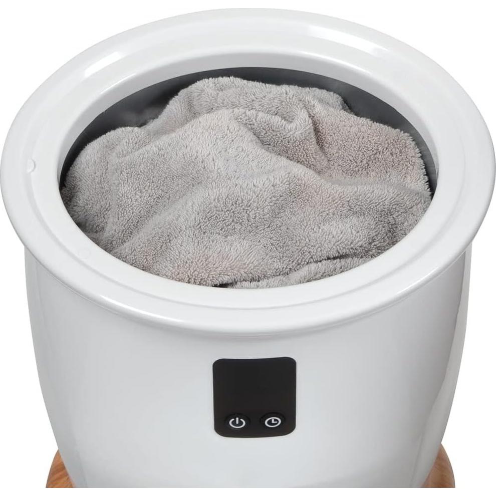 Calentador de Toallas ForPro Extra Grande Blanco 18L con Temporizador