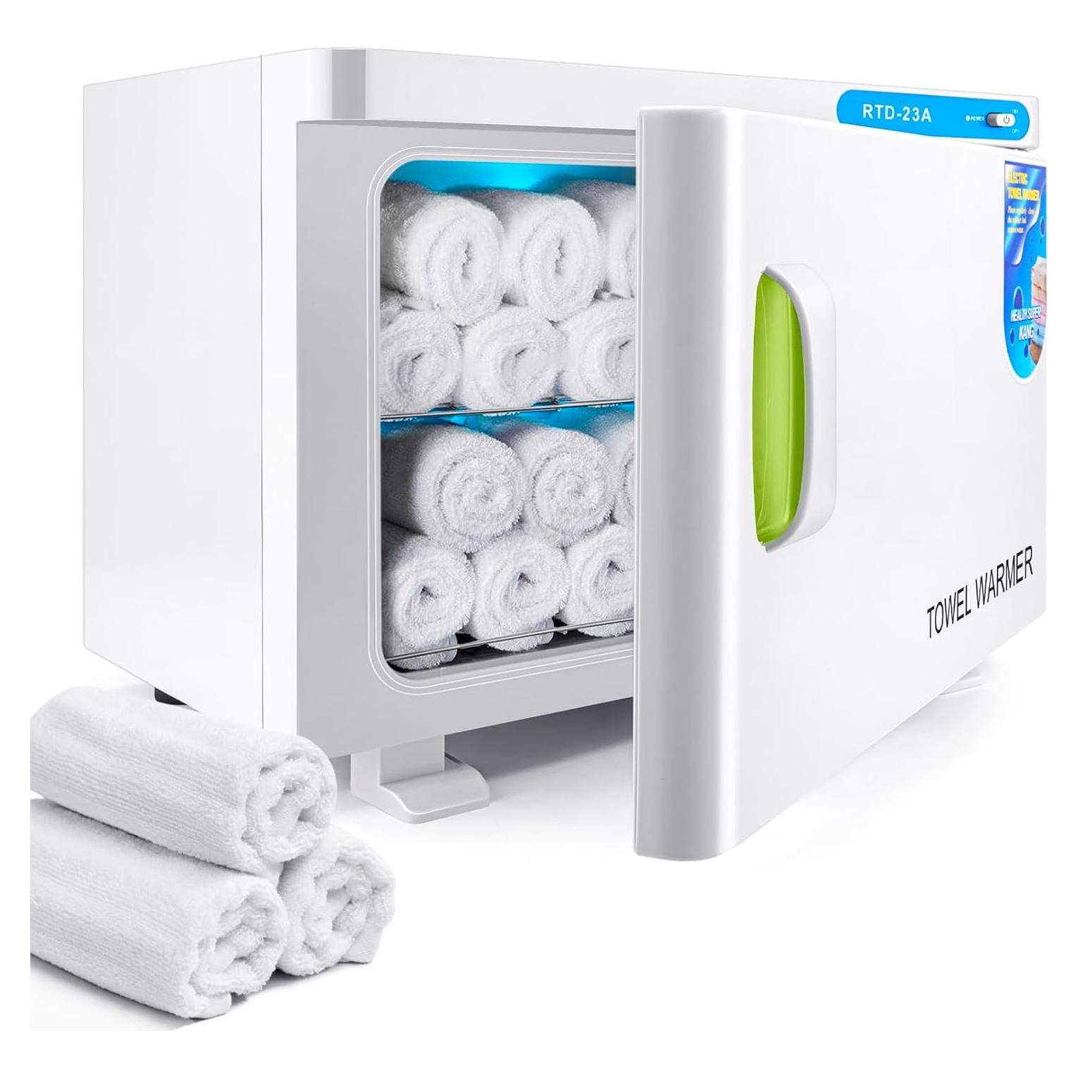 Calentador de Toallas Caliente 23L 200W Spa Estética Rápido