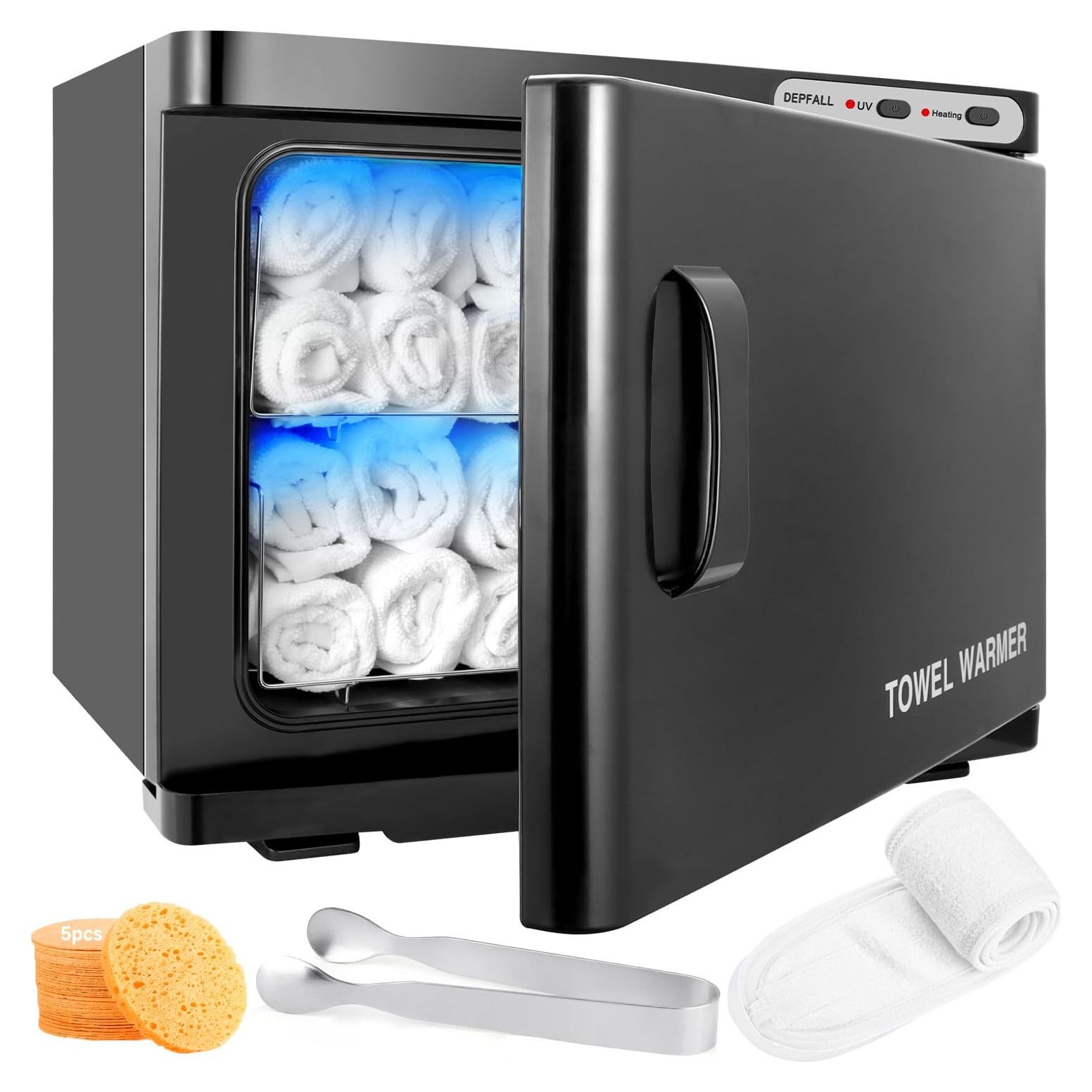 Calentador de Toallas Profesional DEPFALL 23L Negro