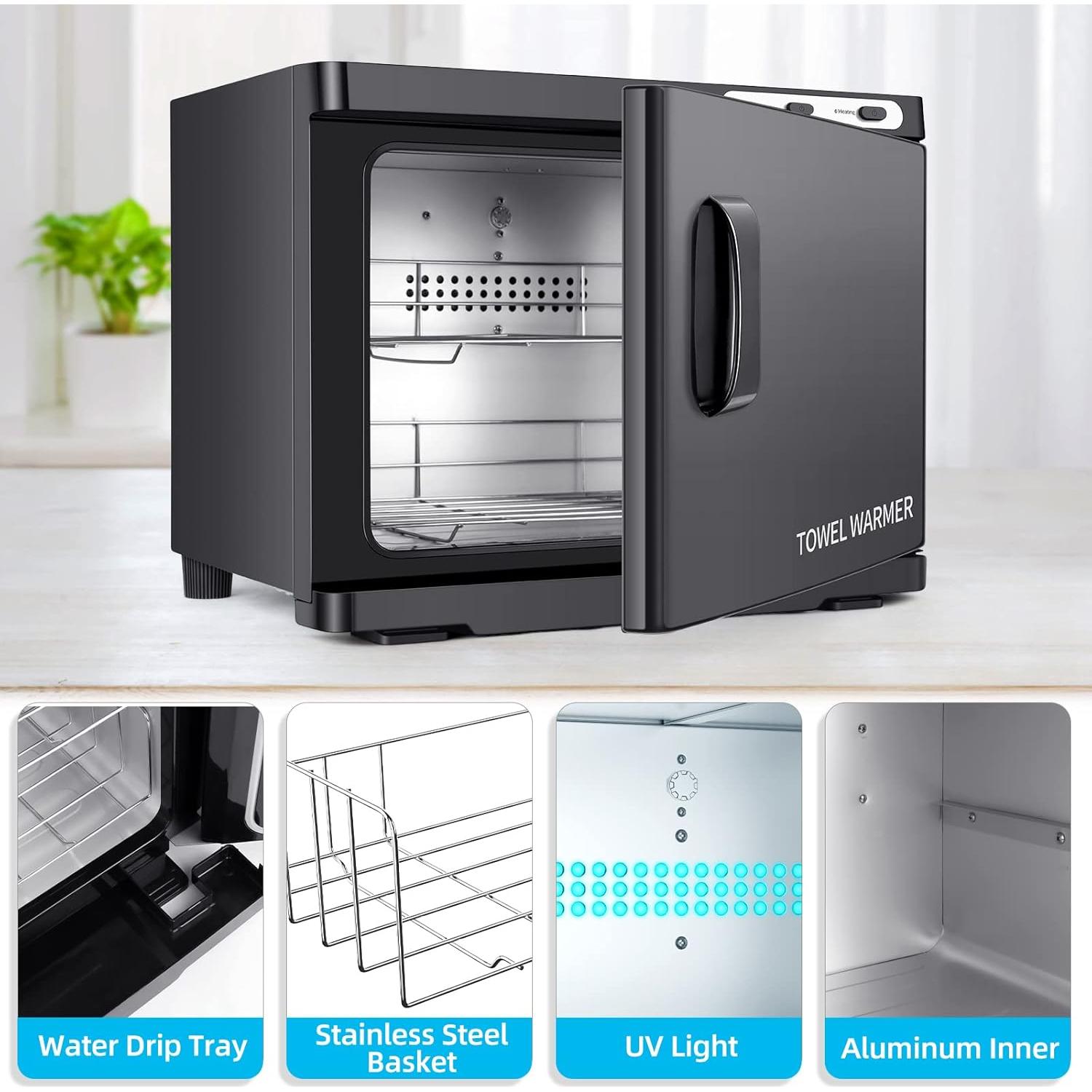 Calentador de Toallas Profesional DEPFALL 23L Negro